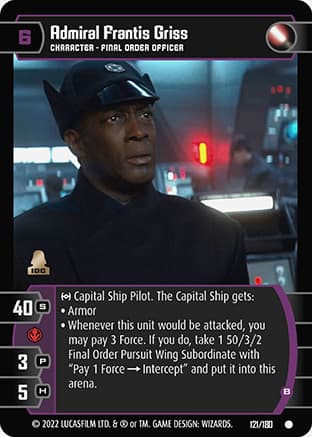 Admiral Frantis Griss (B)