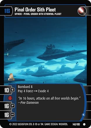Final Order Sith Fleet (E)