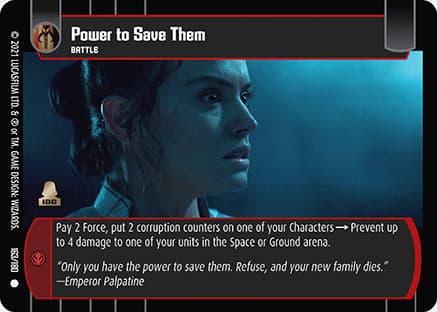 Power to Save Them