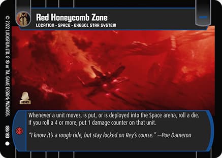 Red Honeycomb Zone