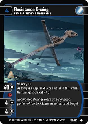 Resistance B-wing