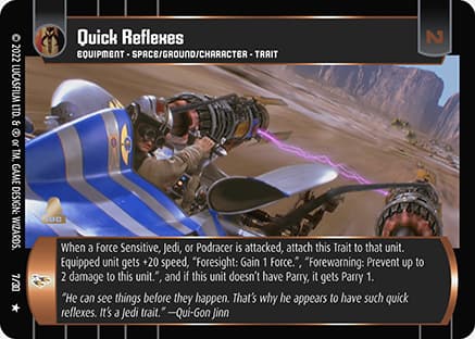 Quick Reflexes