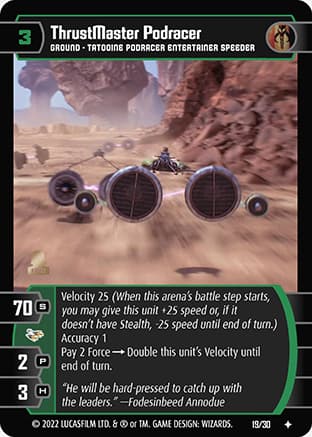 ThrustMaster Podracer