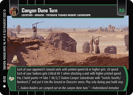 Canyon Dune Turn