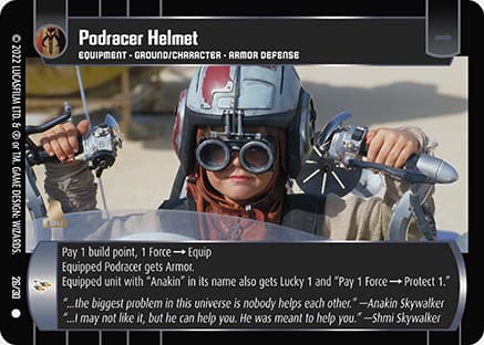 Podracer Helmet