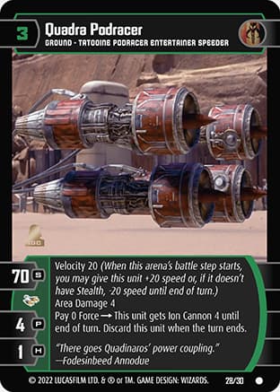 Quadra Podracer