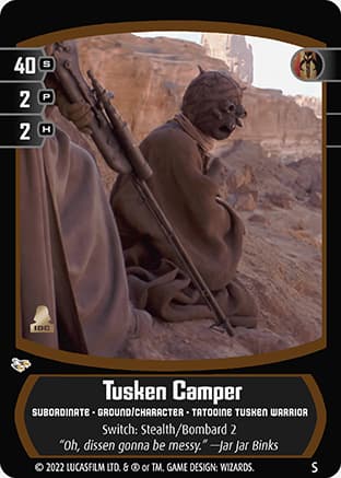 Tusken Camper