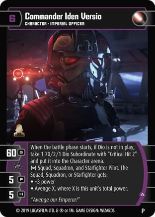 Commander Iden Versio (A) (Promo)