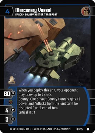 Mercenary Vessel