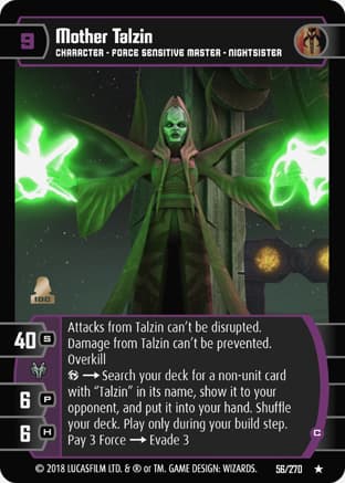Mother Talzin (C)