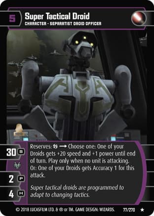 Super Tactical Droid