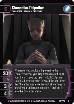 Chancellor Palpatine (P)