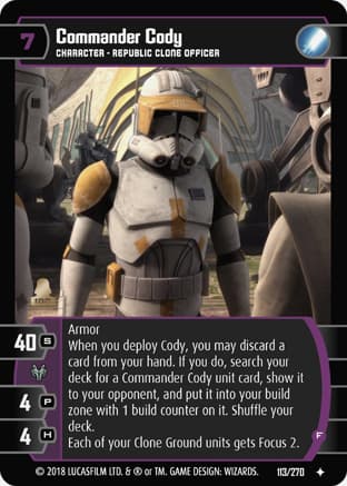 Commander Cody (F)