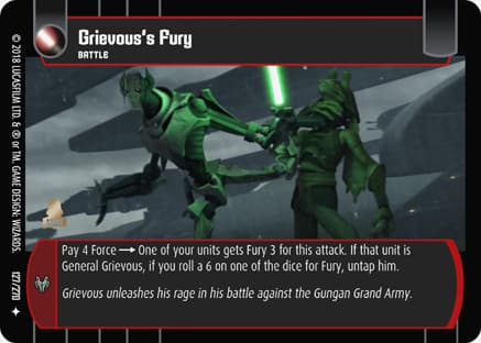 Grievous's Fury