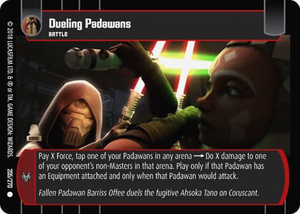 Dueling Padawans