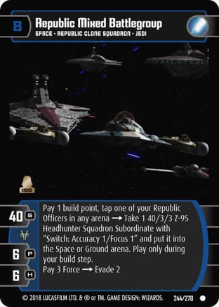Republic Mixed Battlegroup