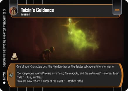 Talzin's Guidance