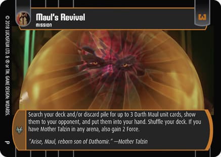 Maul's Revival (Promo)