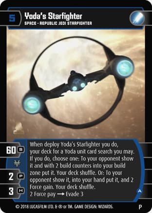 Yoda's Starfighter (A) (Promo)