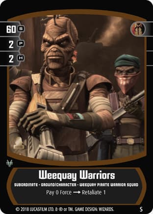 Weequay Warriors