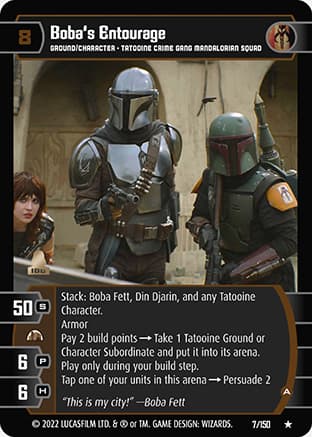Boba's Entourage (A)