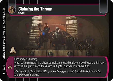 Claiming the Throne