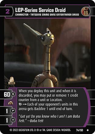 LEP-Series Service Droid