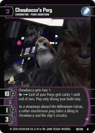 Chewbacca's Porg (C)