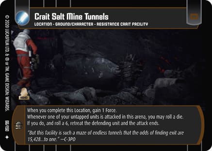 Crait Salt Mine Tunnels