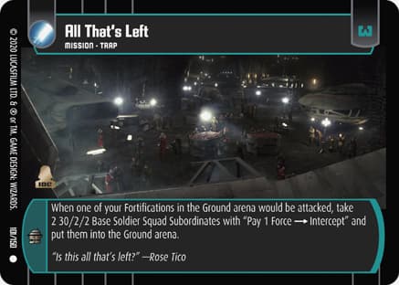 All That's Left