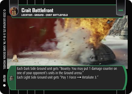 Crait Battlefront