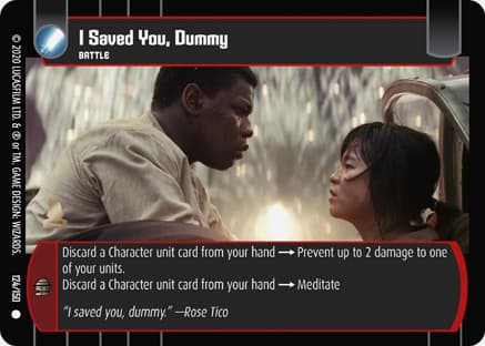 I Saved You, Dummy