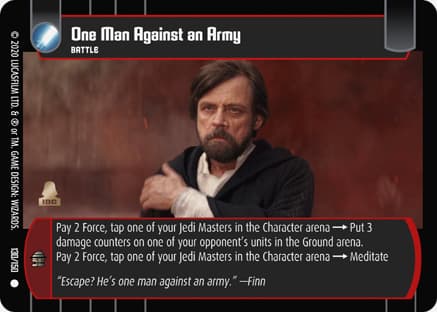 One Man Against an Army