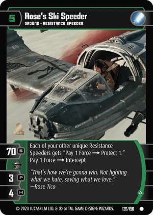 Rose's Ski Speeder (A)
