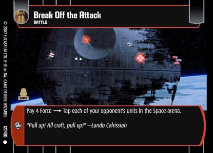 Break Off the Attack