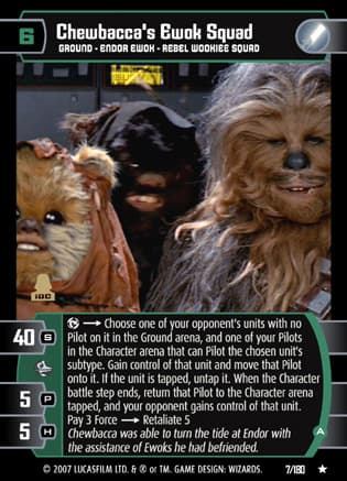 Chewbacca's Ewok Squad (A)