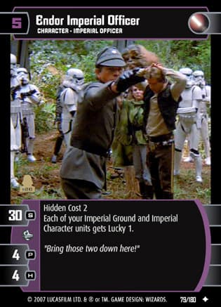 Endor Imperial Officer