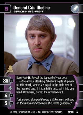 General Crix Madine (A)