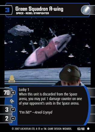 Green Squadron A-wing
