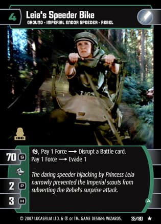 Leia's Speeder Bike (A)