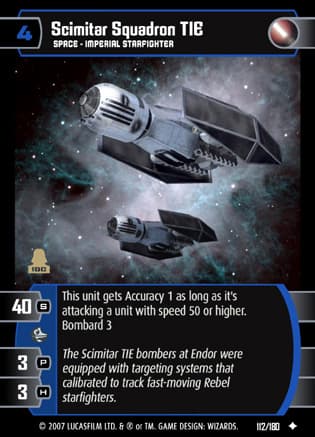 Scimitar Squadron TIE