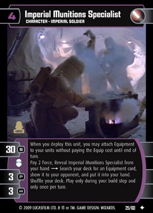 Imperial Munitions Specialist