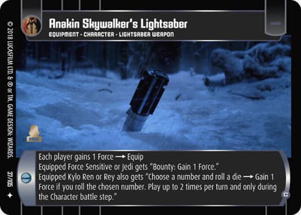 Anakin Skywalker's Lightsaber (C)