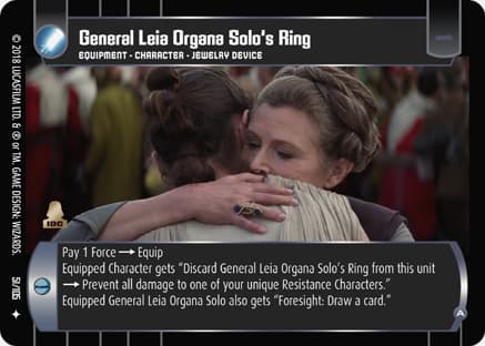 General Leia Organa Solo's Ring (A)