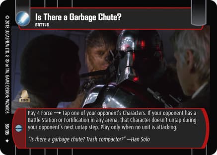 Is There A Garbage Chute?