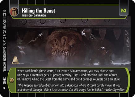 Killing the Beast