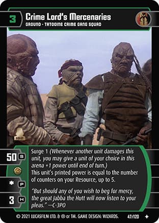 Crime Lord's Mercenaries