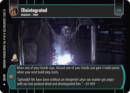 Disintegrated