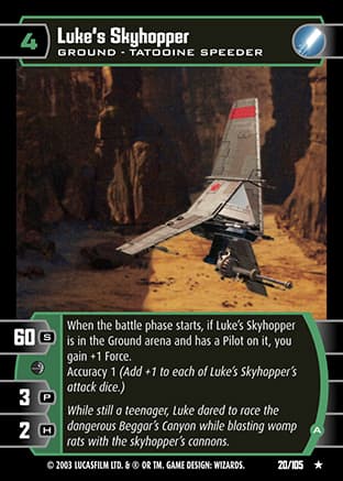 Luke's Skyhopper (A)