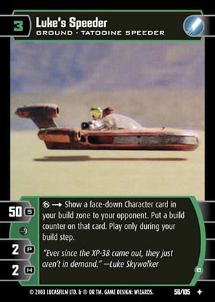 Luke's Speeder (B)